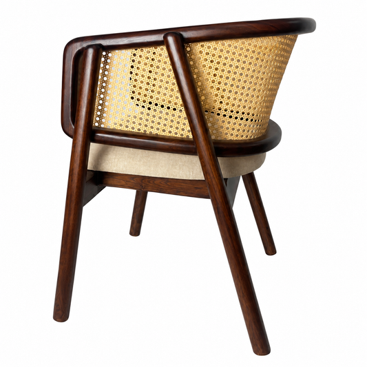 Elara Cane Accent Chair