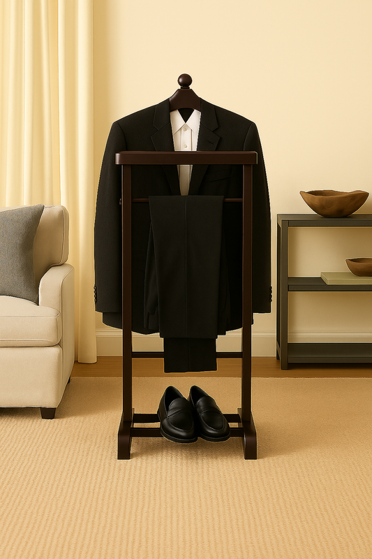 TeakMantra Gentleman’s Coat Stand