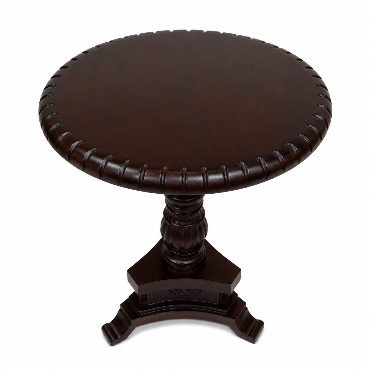 Victorian Teak Pedestal Table