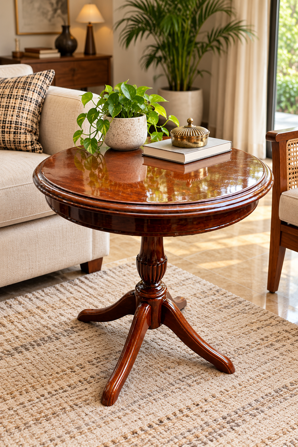 Cambridge Teak Accent Table
