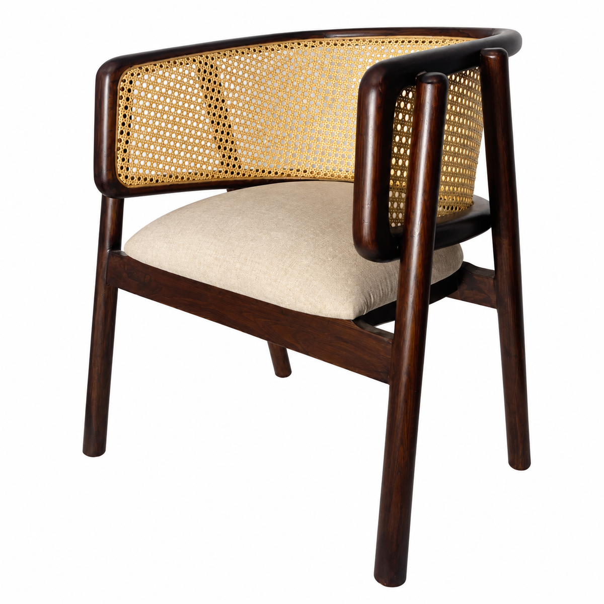 Elara Cane Accent Chair