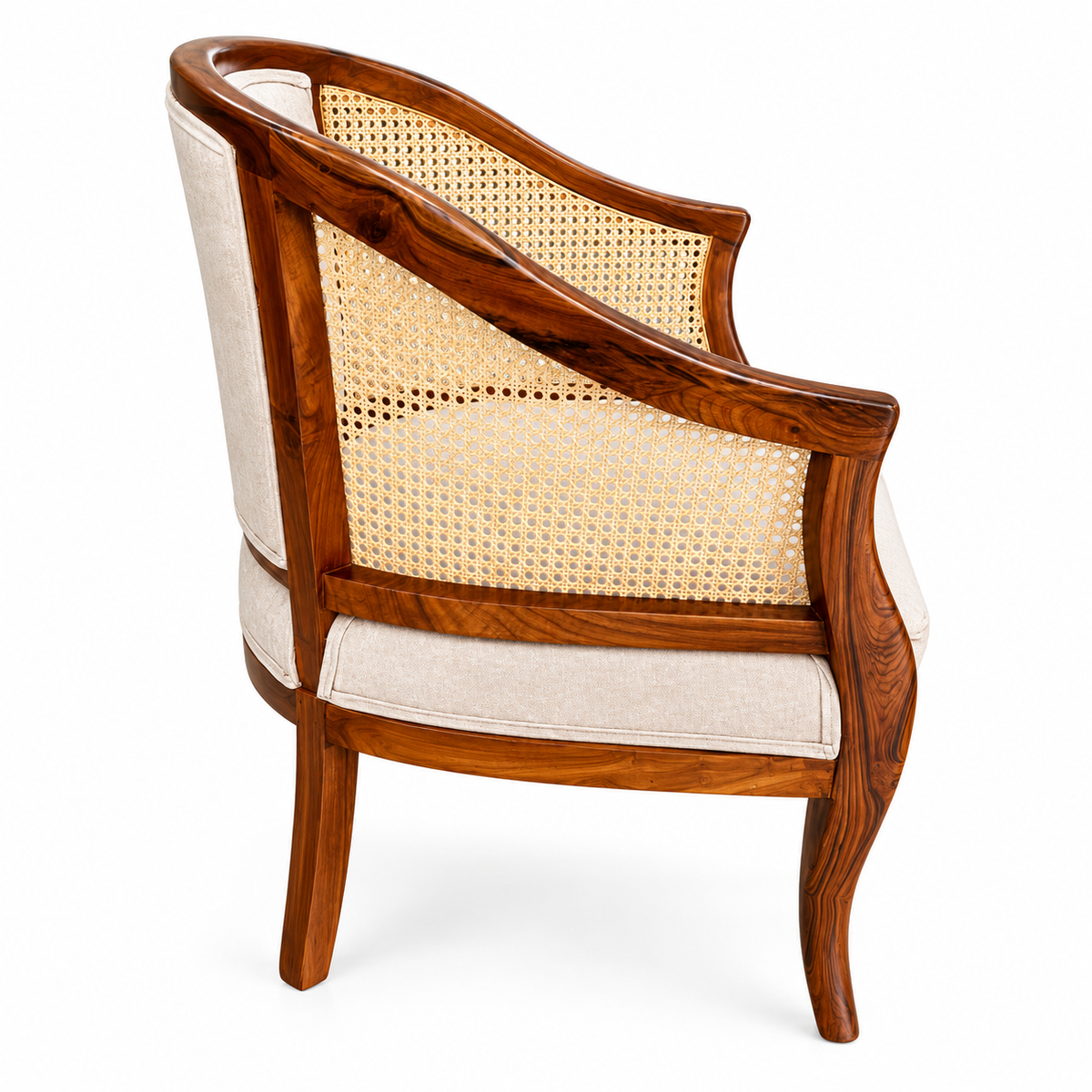 GraceCurve Cane Chair