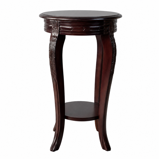 GraceCurve Teak End Table