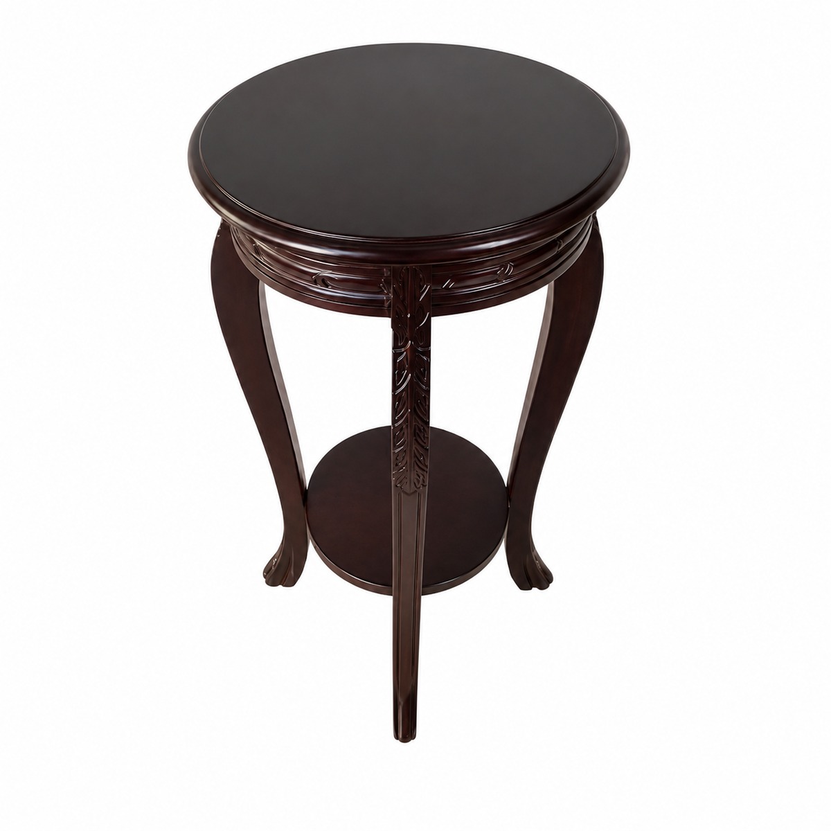 GraceCurve Teak End Table