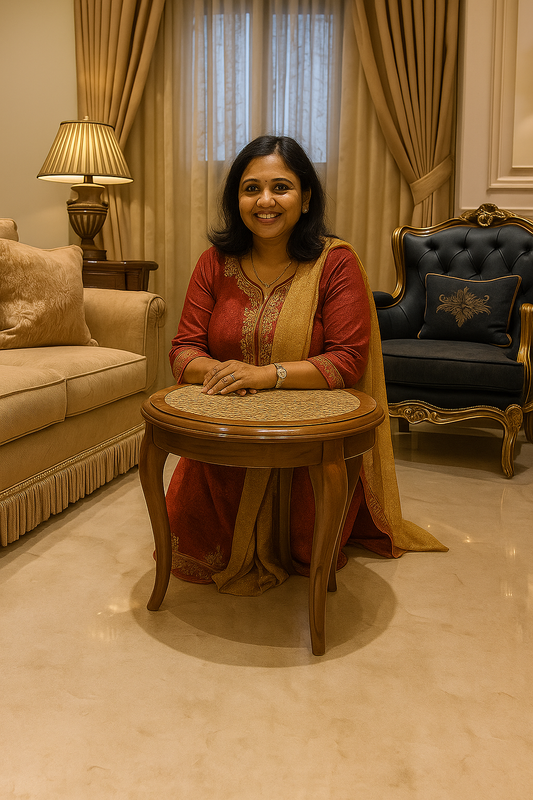 Heritage Cane Round Table