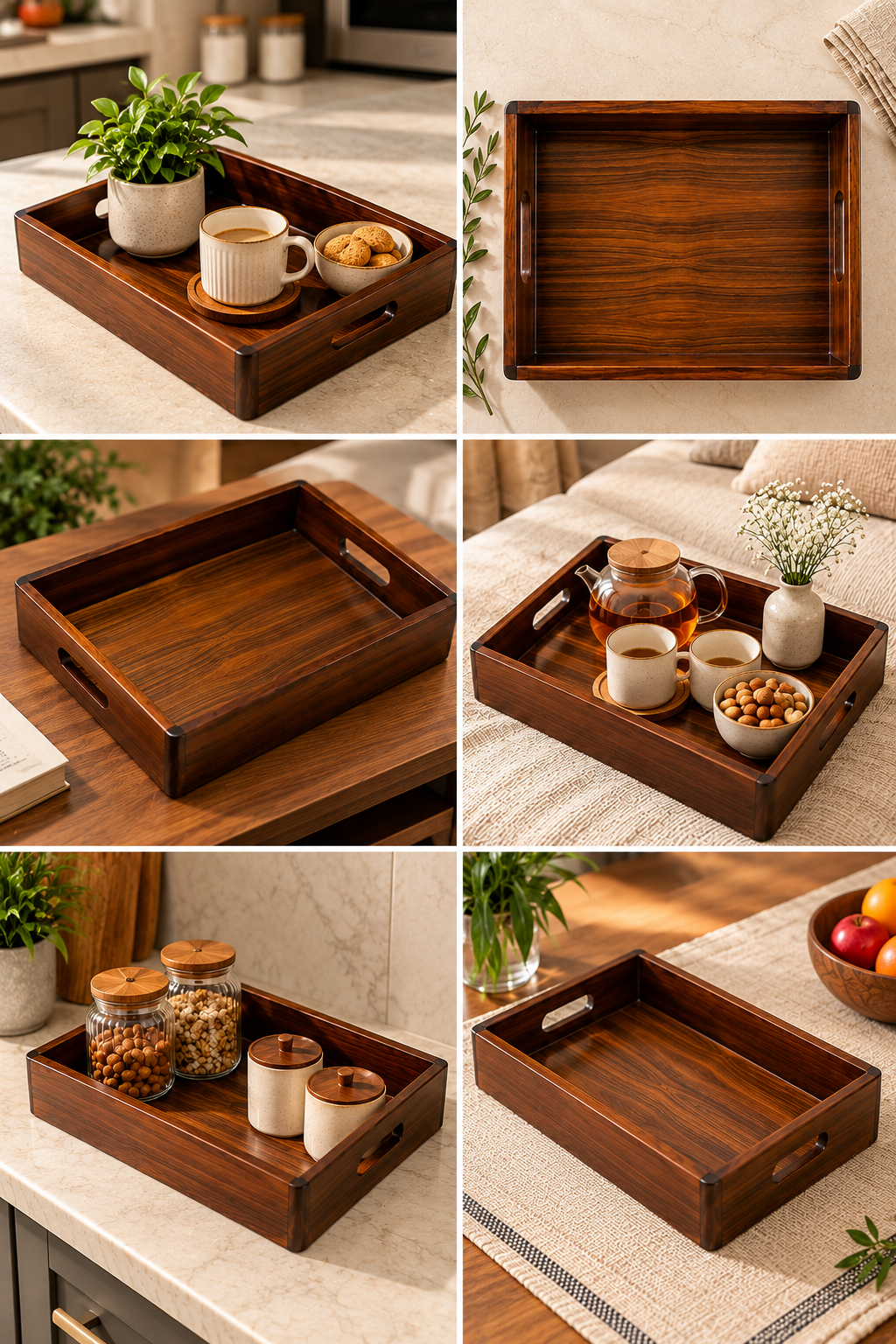 Heritage Wooden Serving Tray