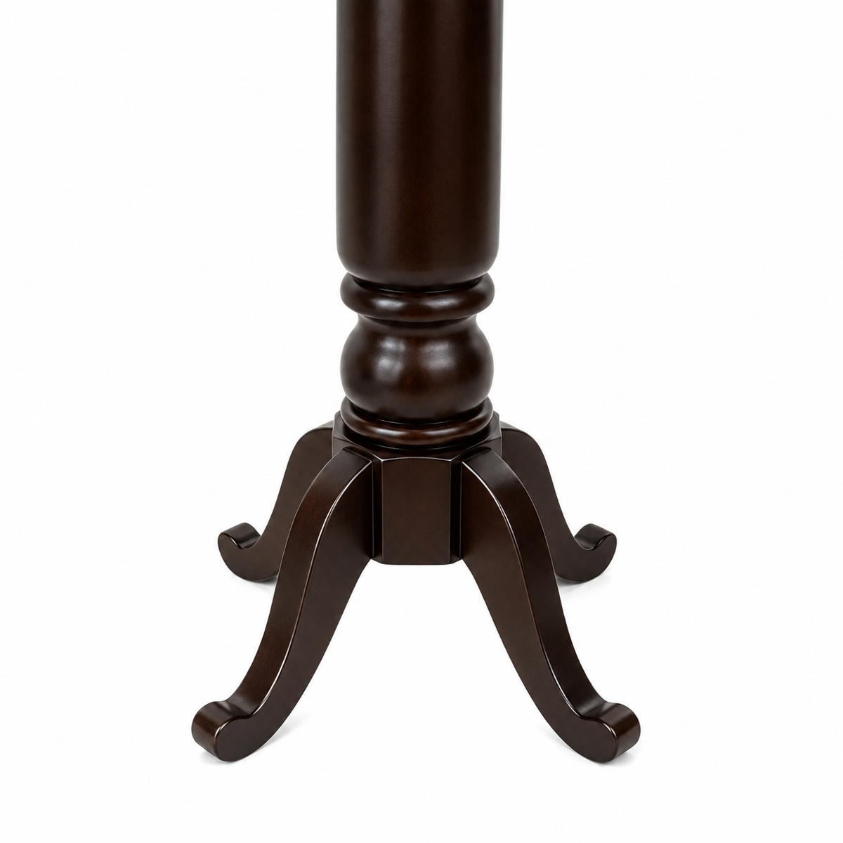 Regal CP Teak Wood Coat Stand – Dark Walnut Finish