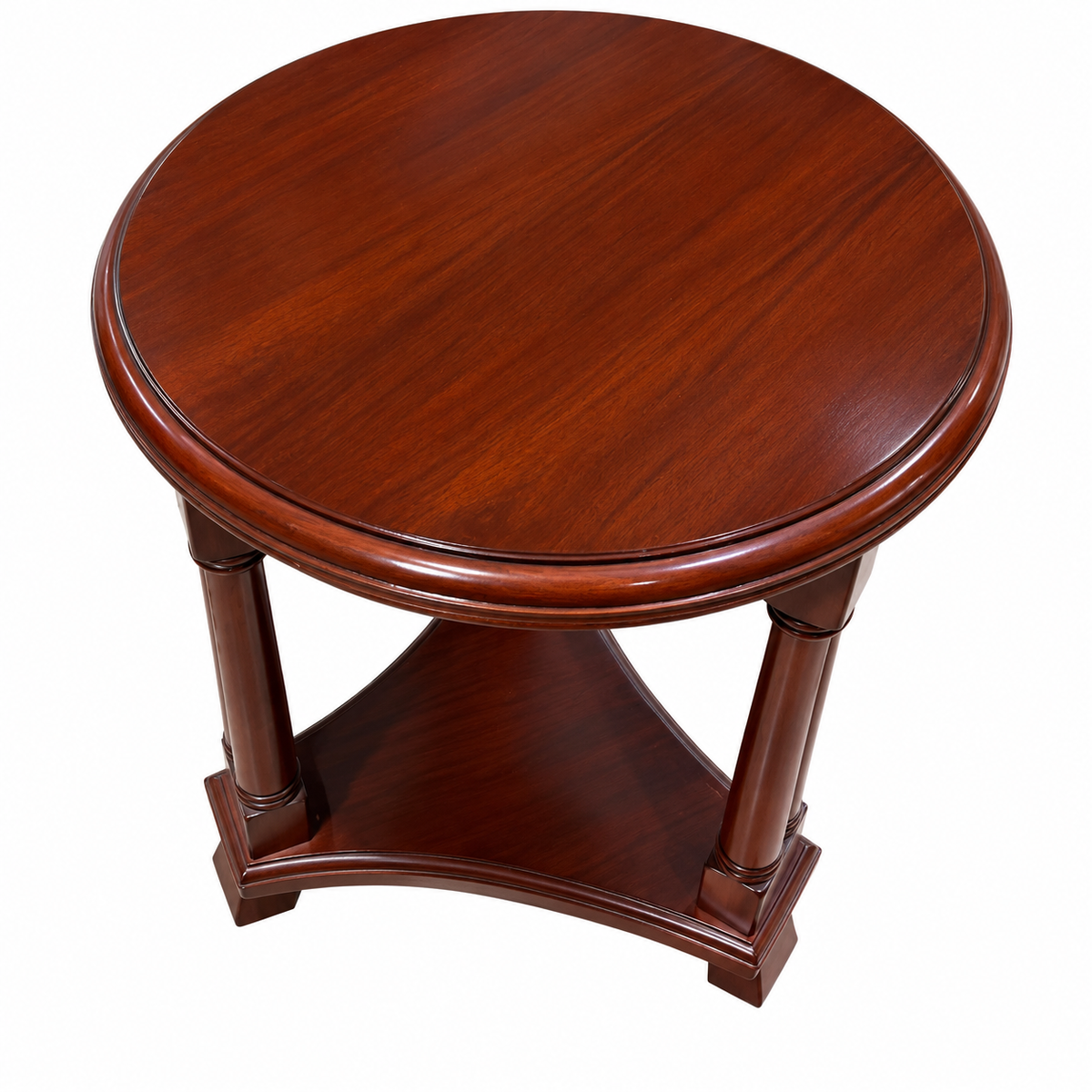 Regal Pillar Teak Side Table