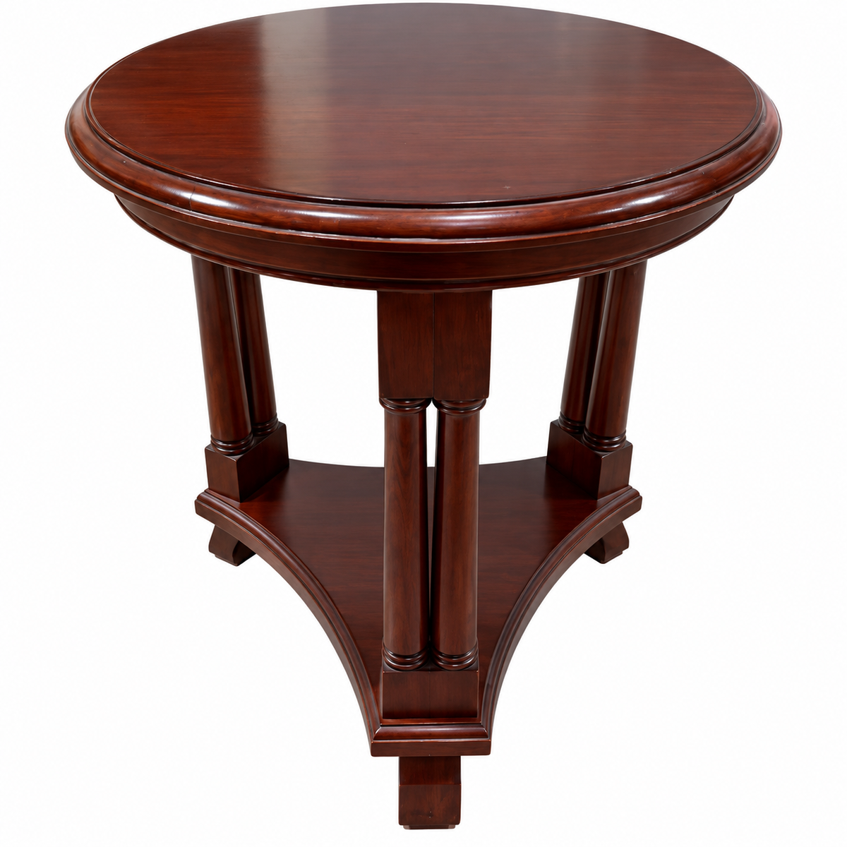 Regal Pillar Teak Side Table