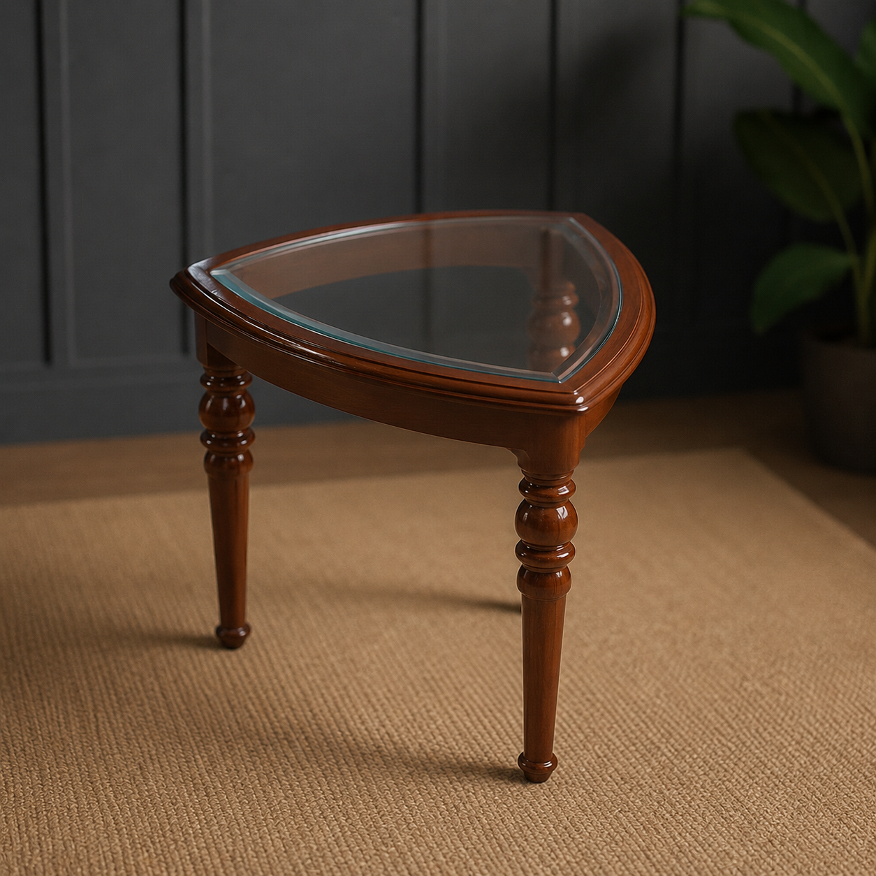 Regal Arc Side Table