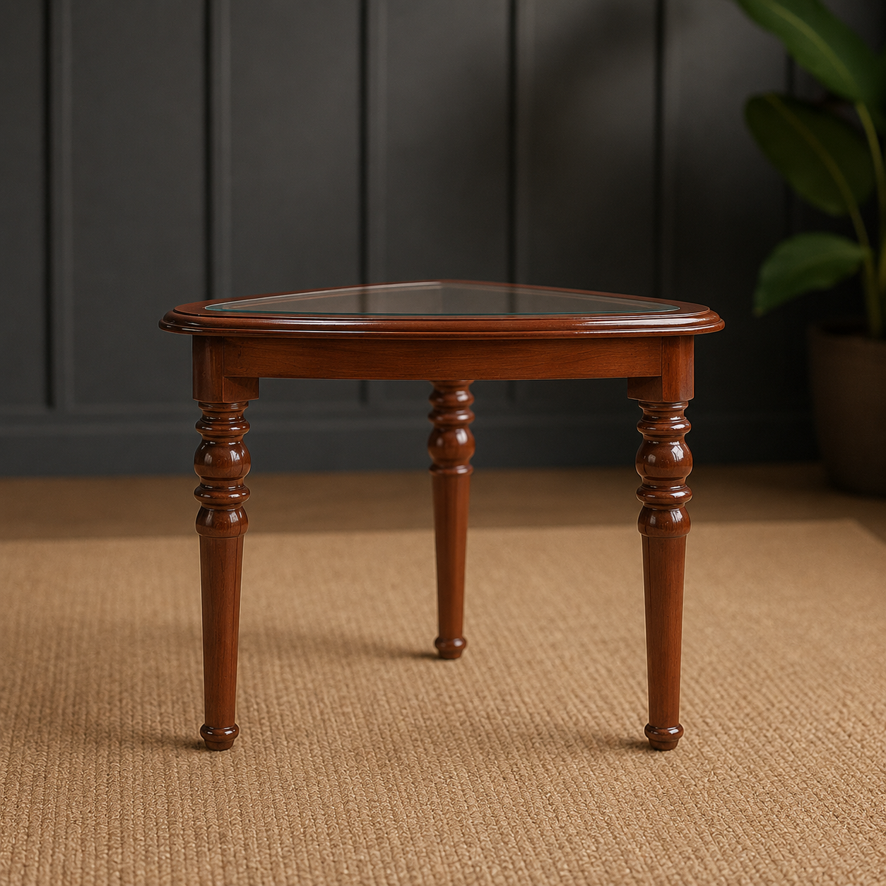 Regal Arc Side Table