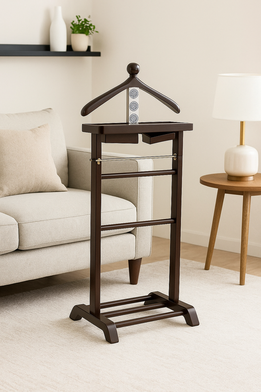 TeakMantra Gentleman’s Coat Stand