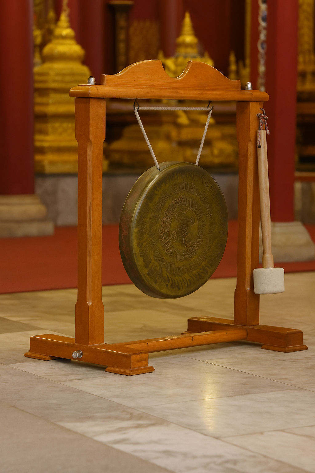 Tibetan Monastery Ritual Gong